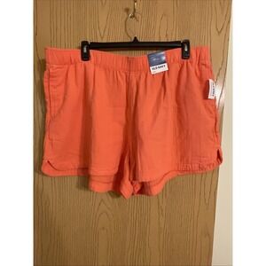 Women's Old Navy Shorts Size XXL Salmon Pink